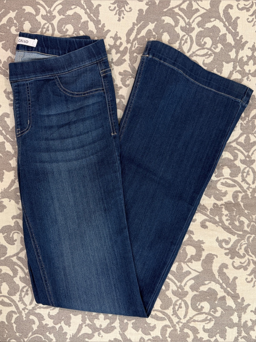 NWOT Cello Dark Blue Flare Jeans